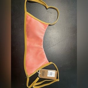 Billabong pink bikini top